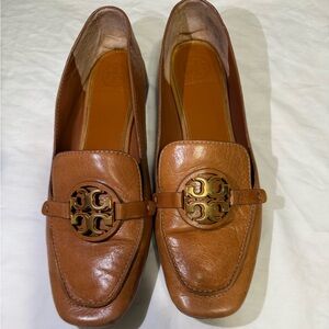 Tory Burch Metal Miller Leather Loafer